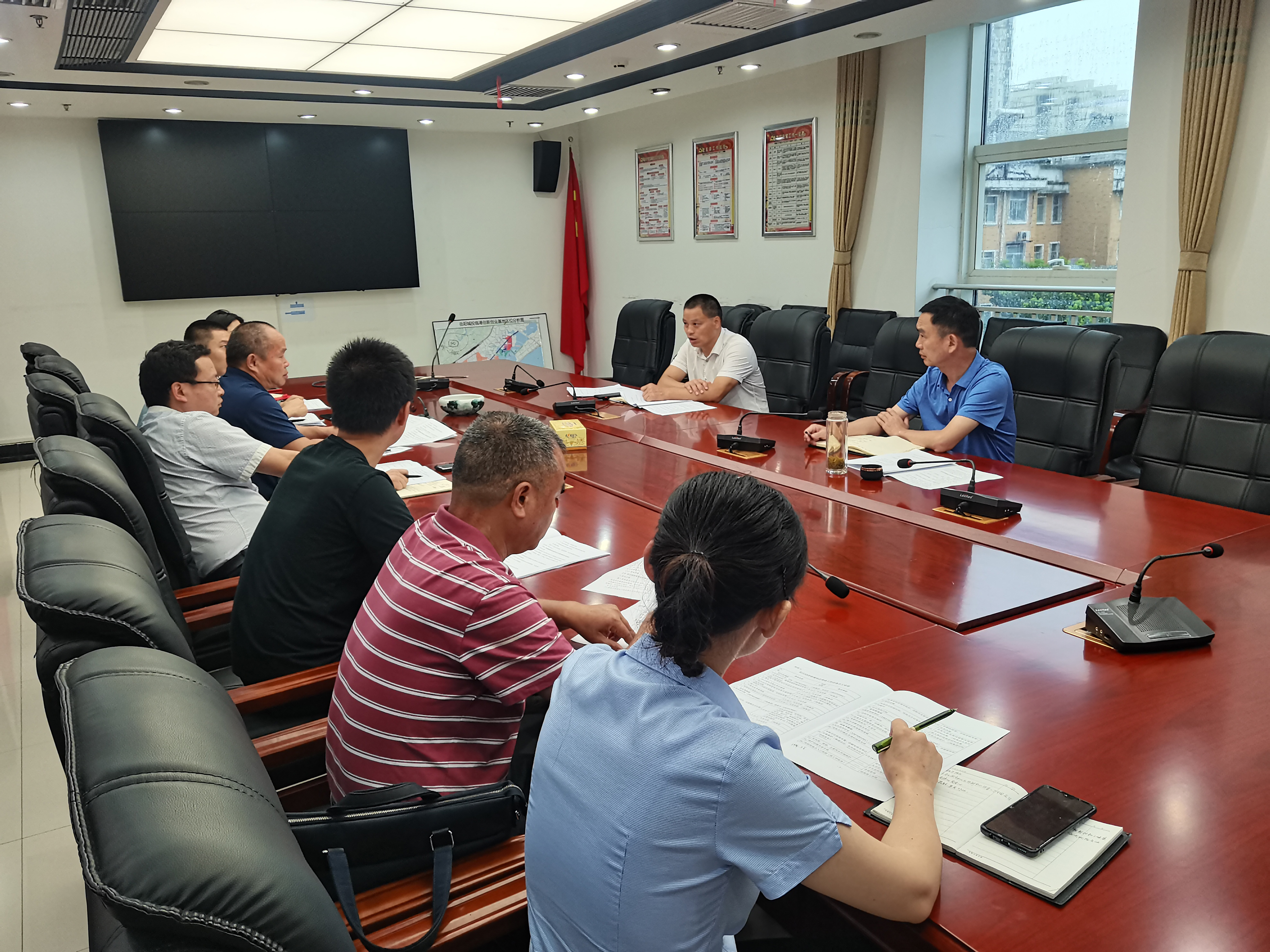 7.13部署长江经济带生态环境突出问题整改和三峡集团参与共抓长江大保护工作第四次现场会筹备工作.jpg