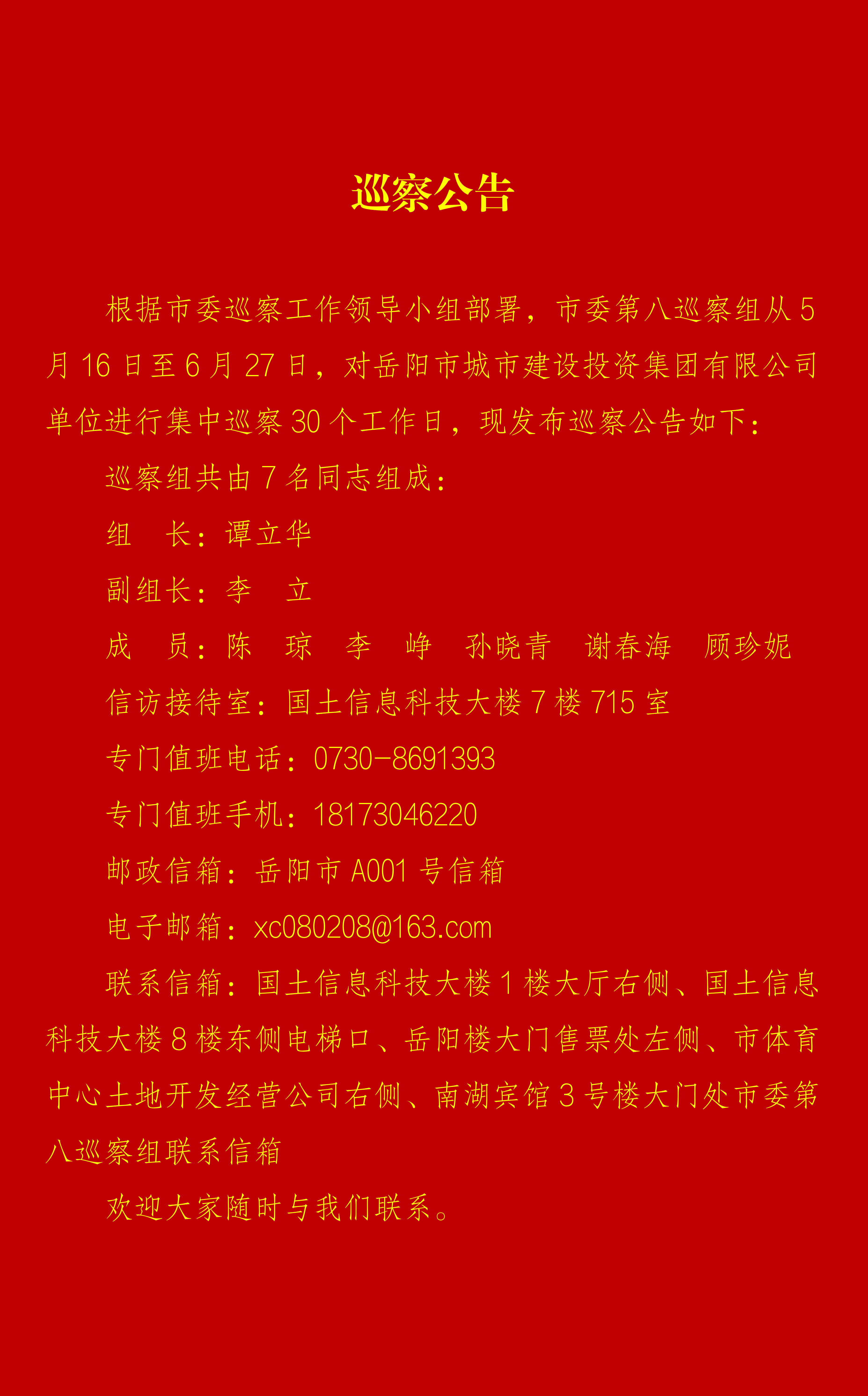 岳阳城投集团巡察公告（定）_01.png